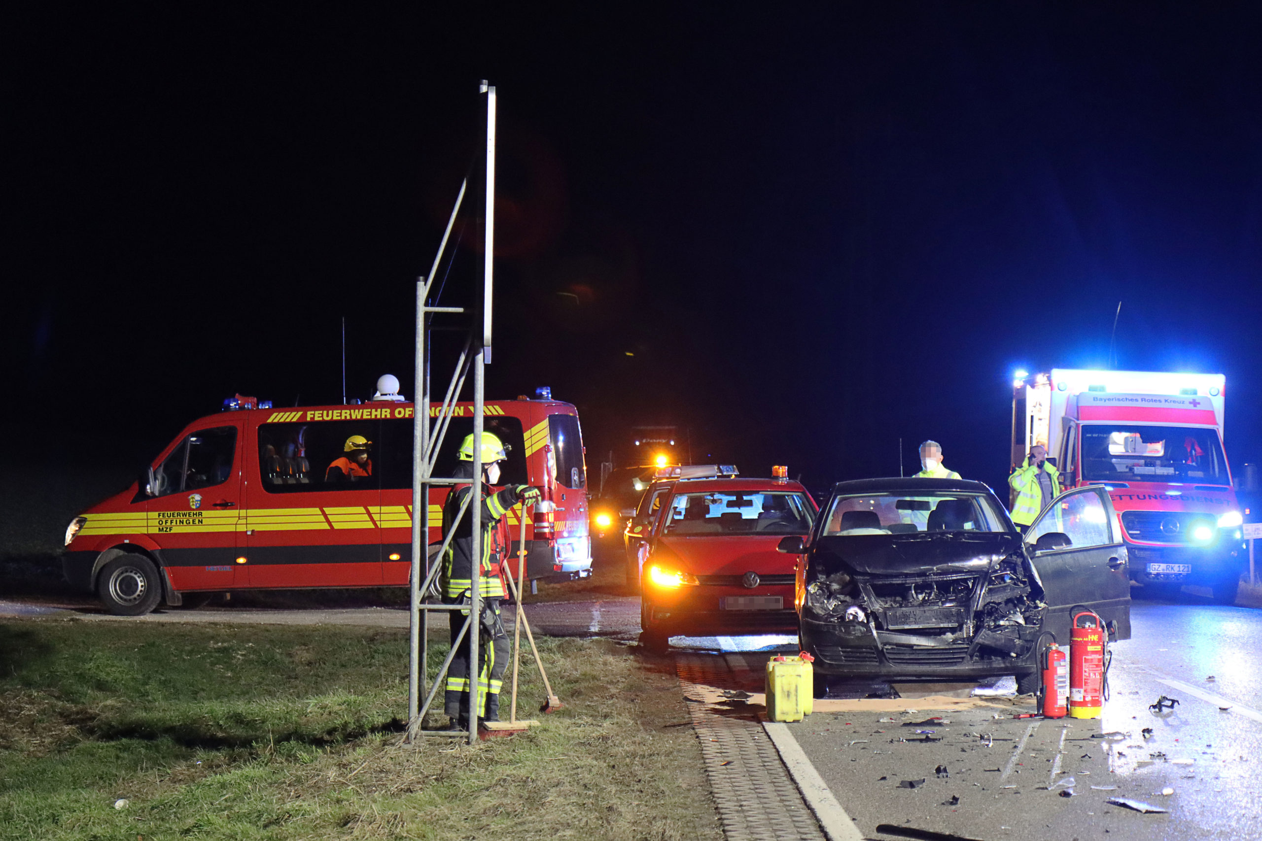 Unfall St2025 Offingen Gundremmingen