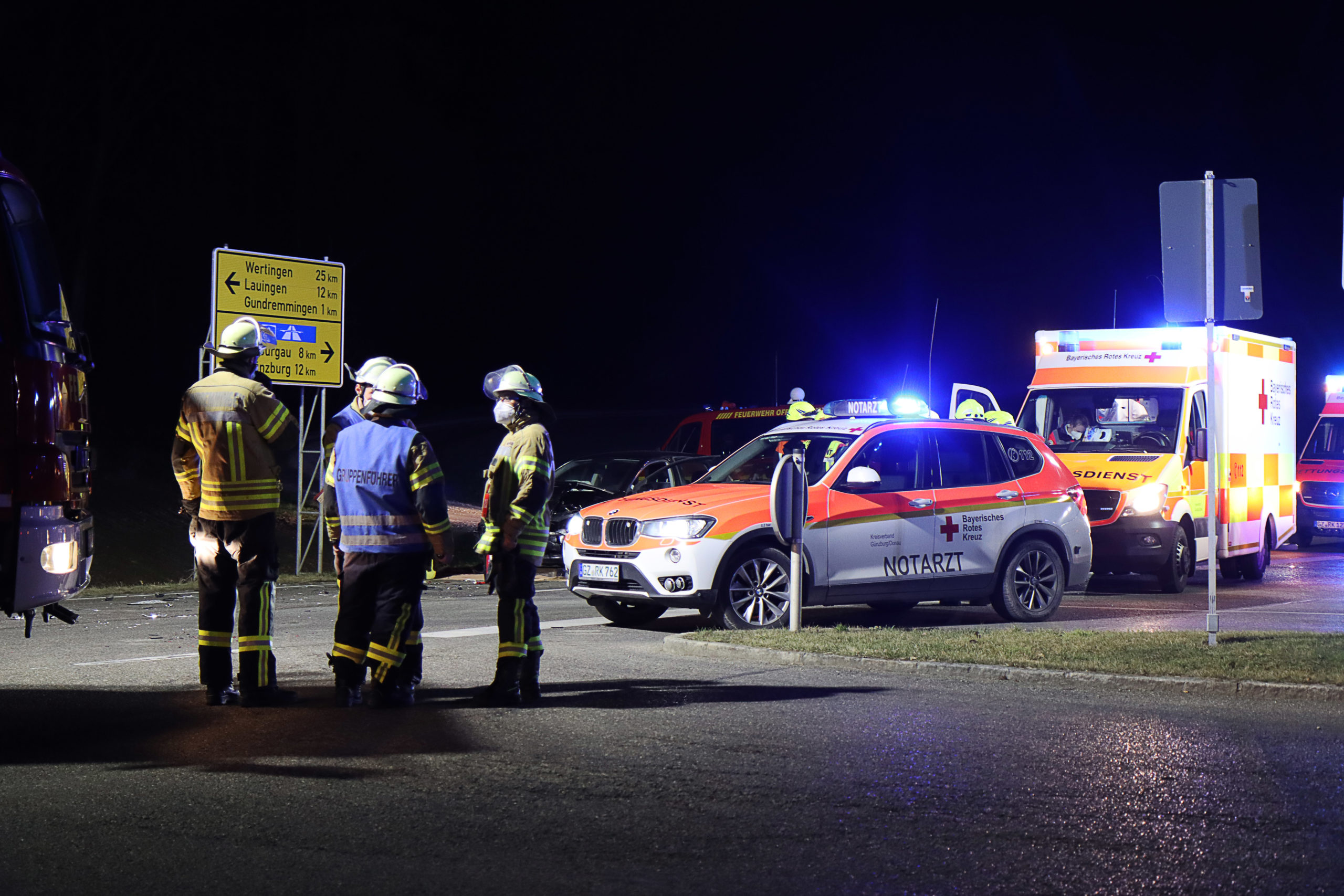 Unfall St2025 Offingen Gundremmingen