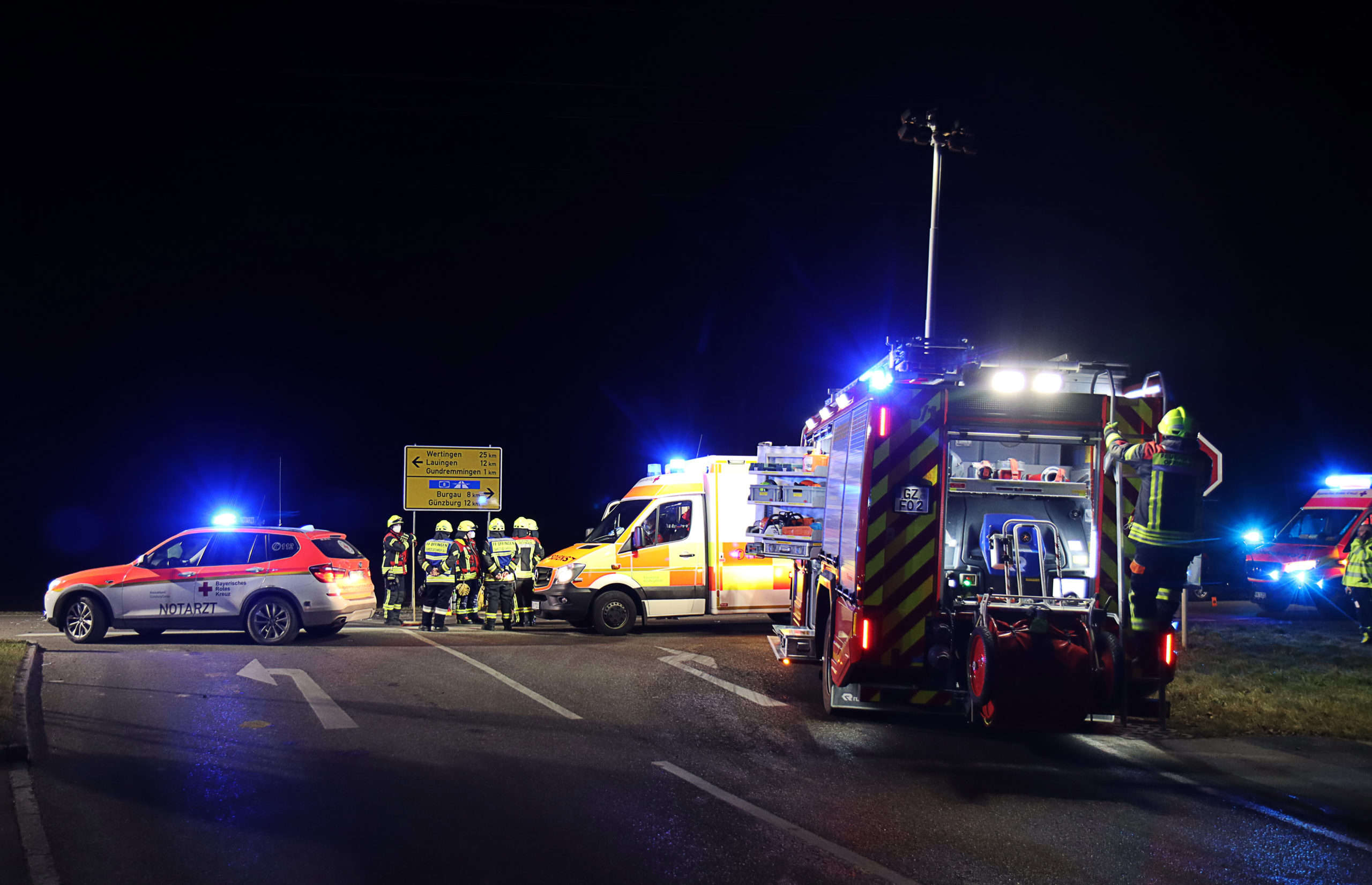 Unfall St2025 Offingen Gundremmingen
