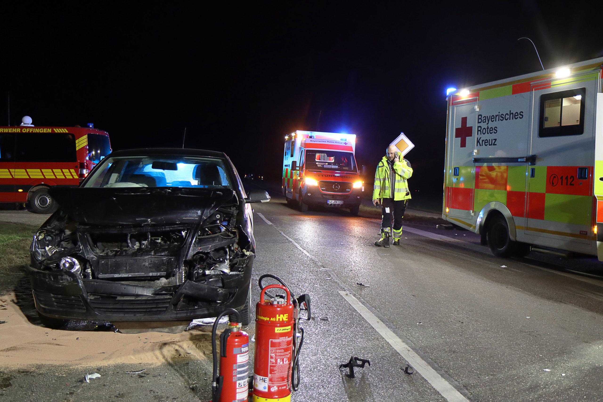 Unfall St2025 Offingen Gundremmingen
