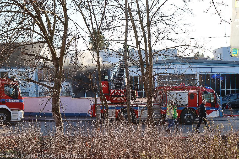 Brand Bärenkeller Autowerkstatt