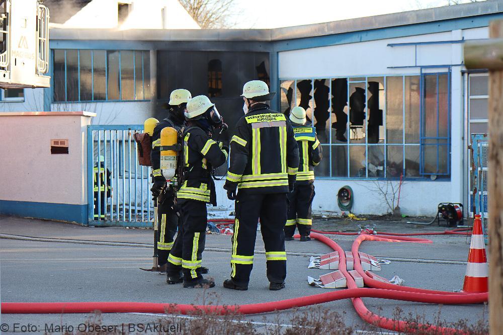 Brand Bärenkeller Autowerkstatt