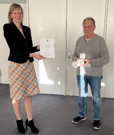 Bürgermedaille Georg Schlaier