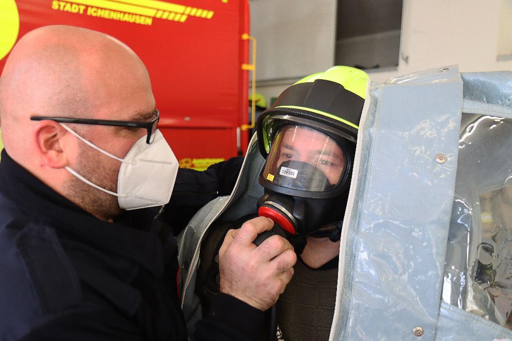CSA-Lehrgang Feuerwehr Ichenhausen