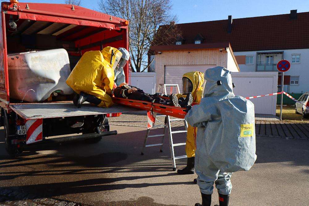 CSA-Lehrgang Feuerwehr Ichenhausen