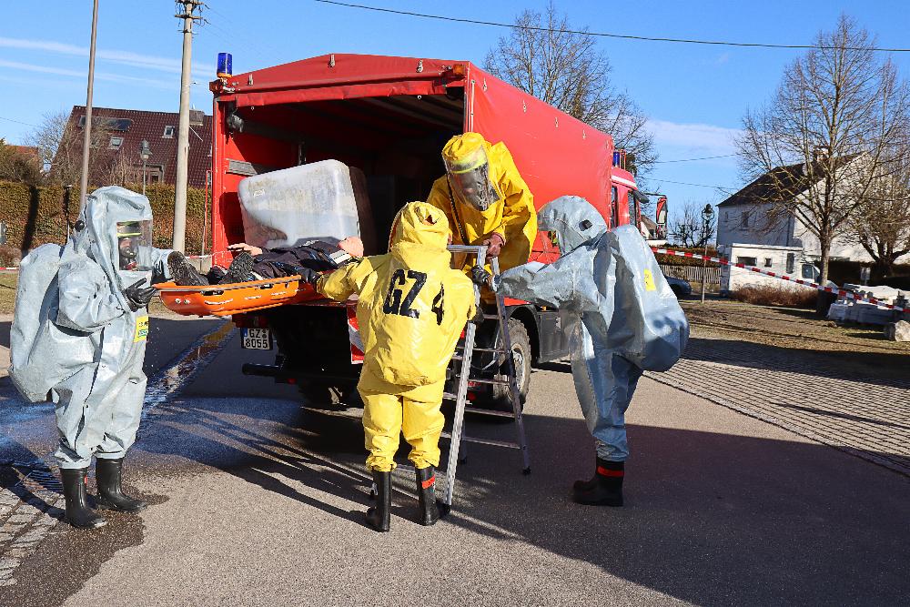 CSA-Lehrgang Feuerwehr Ichenhausen