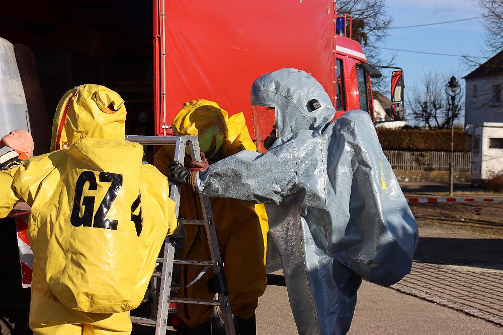 CSA-Lehrgang Feuerwehr Ichenhausen