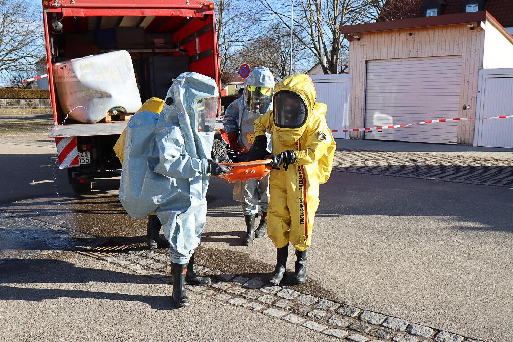 CSA-Lehrgang Feuerwehr Ichenhausen