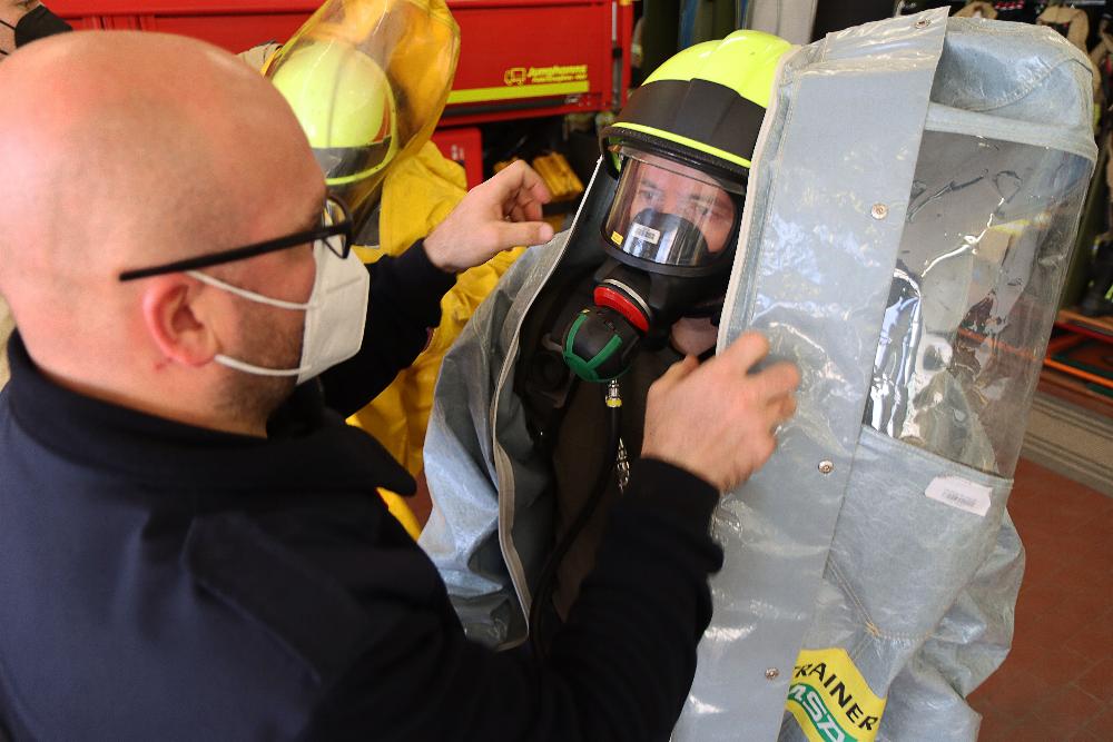 CSA-Lehrgang Feuerwehr Ichenhausen