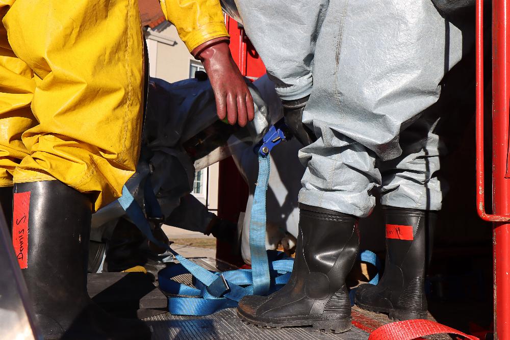 CSA-Lehrgang Feuerwehr Ichenhausen