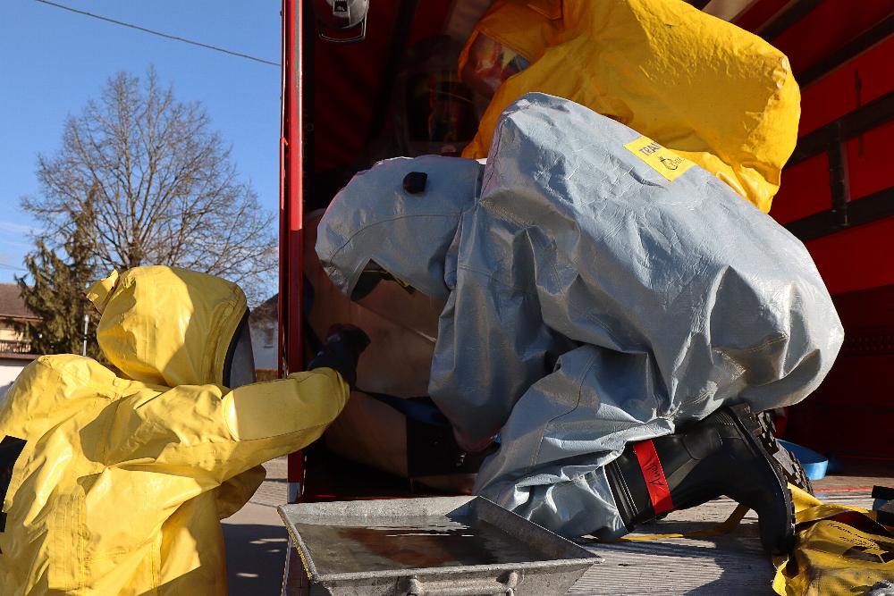 CSA-Lehrgang Feuerwehr Ichenhausen