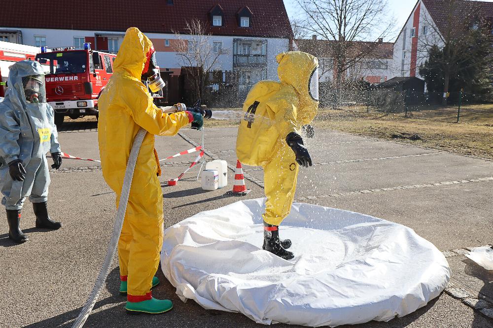 CSA-Lehrgang Feuerwehr Ichenhausen