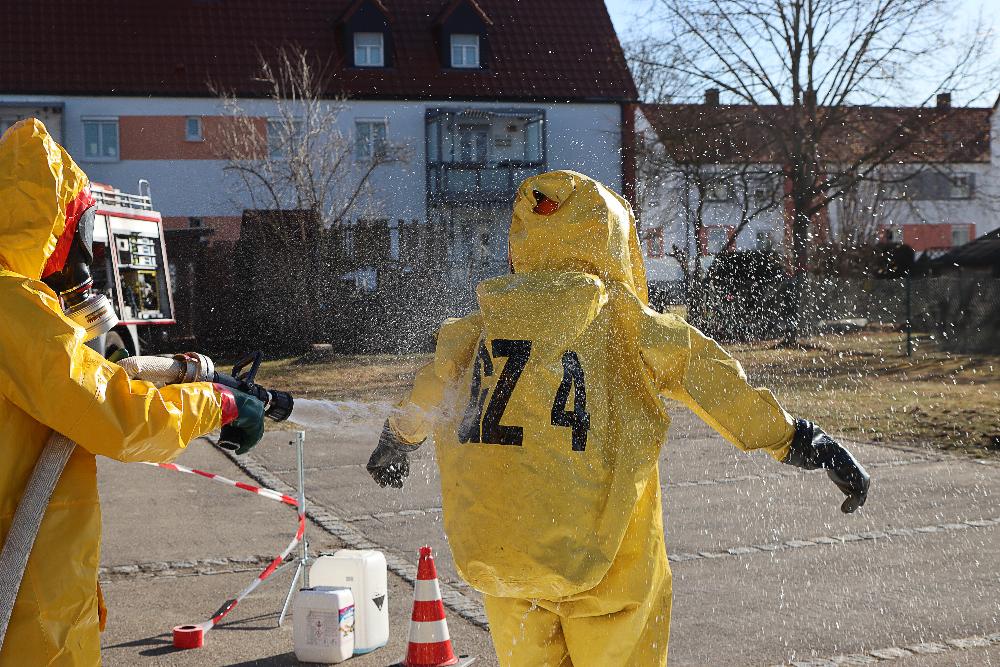 CSA-Lehrgang Feuerwehr Ichenhausen