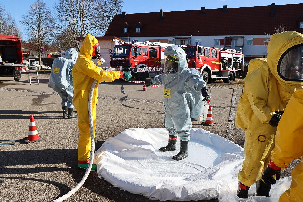 CSA-Lehrgang Feuerwehr Ichenhausen