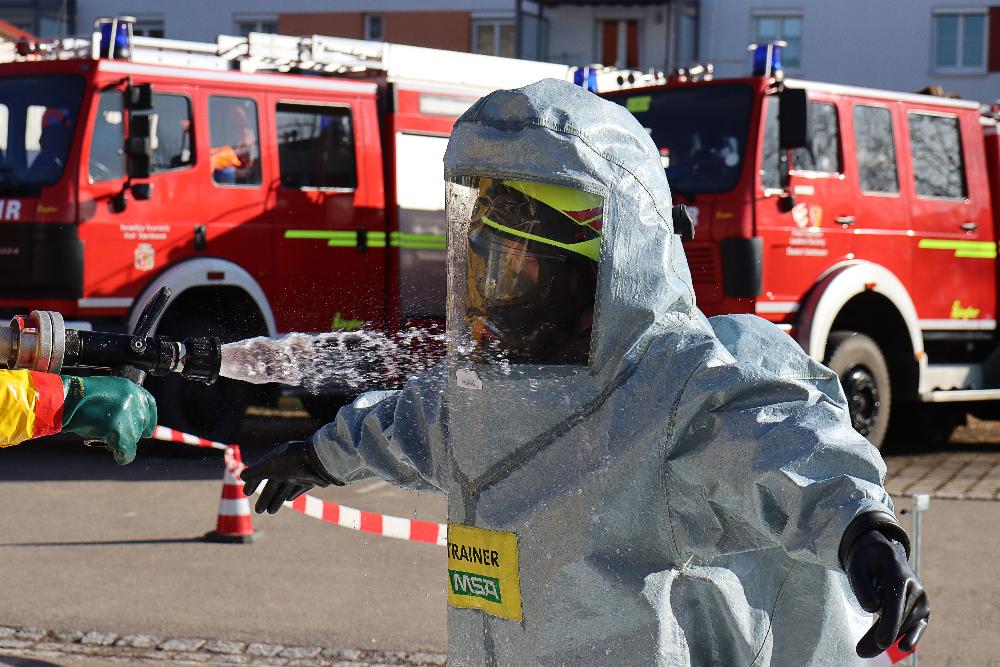 CSA-Lehrgang Feuerwehr Ichenhausen