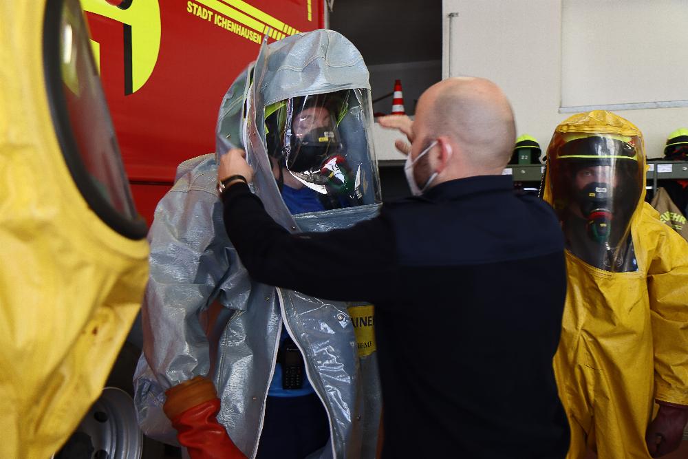 CSA-Lehrgang Feuerwehr Ichenhausen