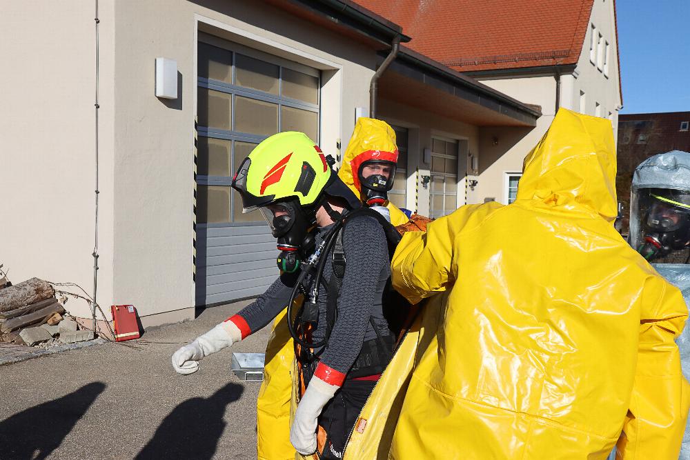 CSA-Lehrgang Feuerwehr Ichenhausen