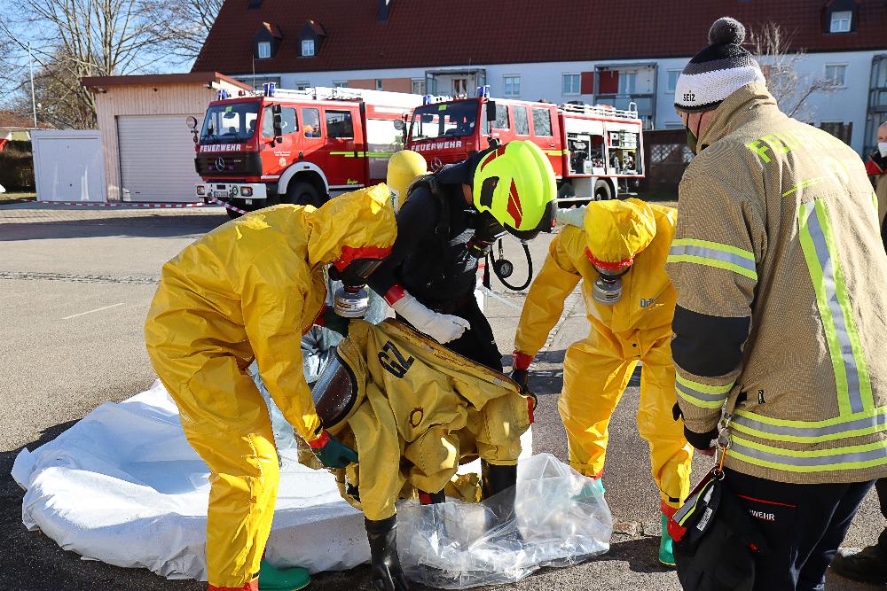 CSA-Lehrgang Feuerwehr Ichenhausen