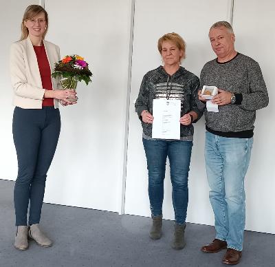 Ehrenmedaille für Pflege für Claudia Hönle