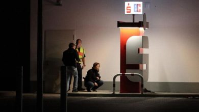 In Leipheim wurde am frühen Morgen des 06.07.2020, in der Gustav-Stresemann-Straße, ein Geldautomat gesprengt. Polizei. Kripo und Feuerwehr waren im Einsatz