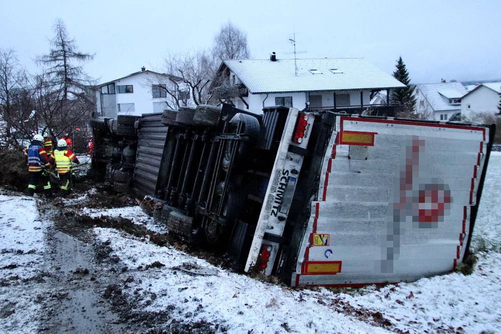 Lkw Unfall Hergensweiler