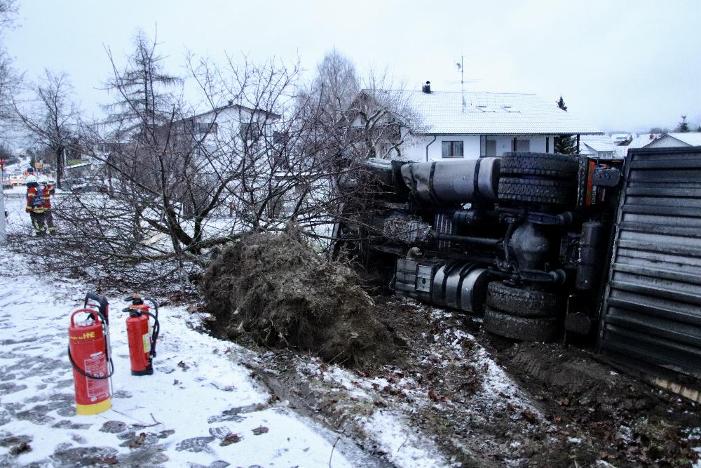 Lkw Unfall Hergensweiler
