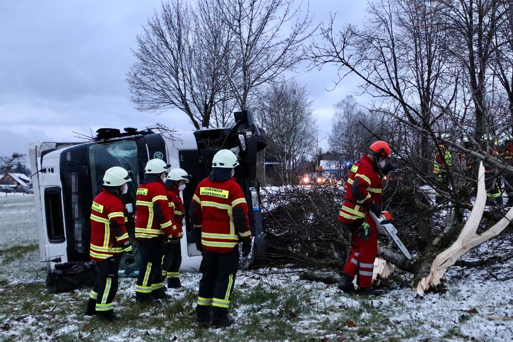 Lkw Unfall Hergensweiler