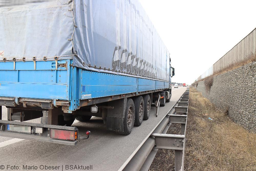 Unfall A8 Günzburg-Leipheim
