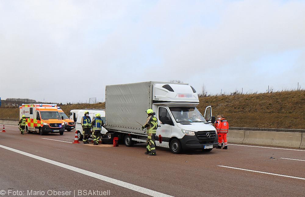 Unfall A8 Unterknöringen