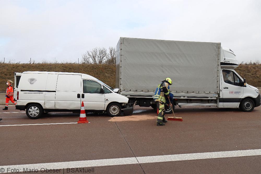 Unfall A8 Unterknöringen