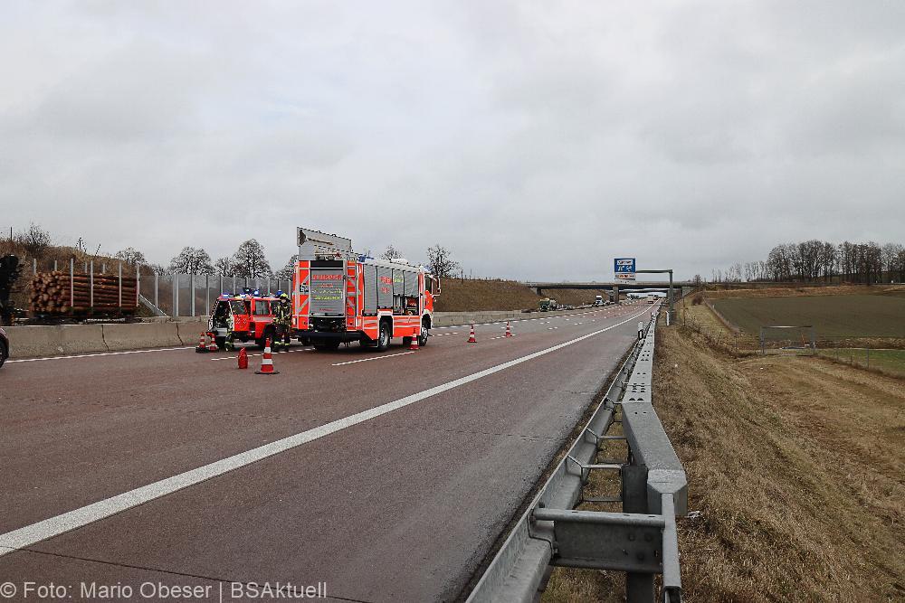 Unfall A8 Unterknöringen