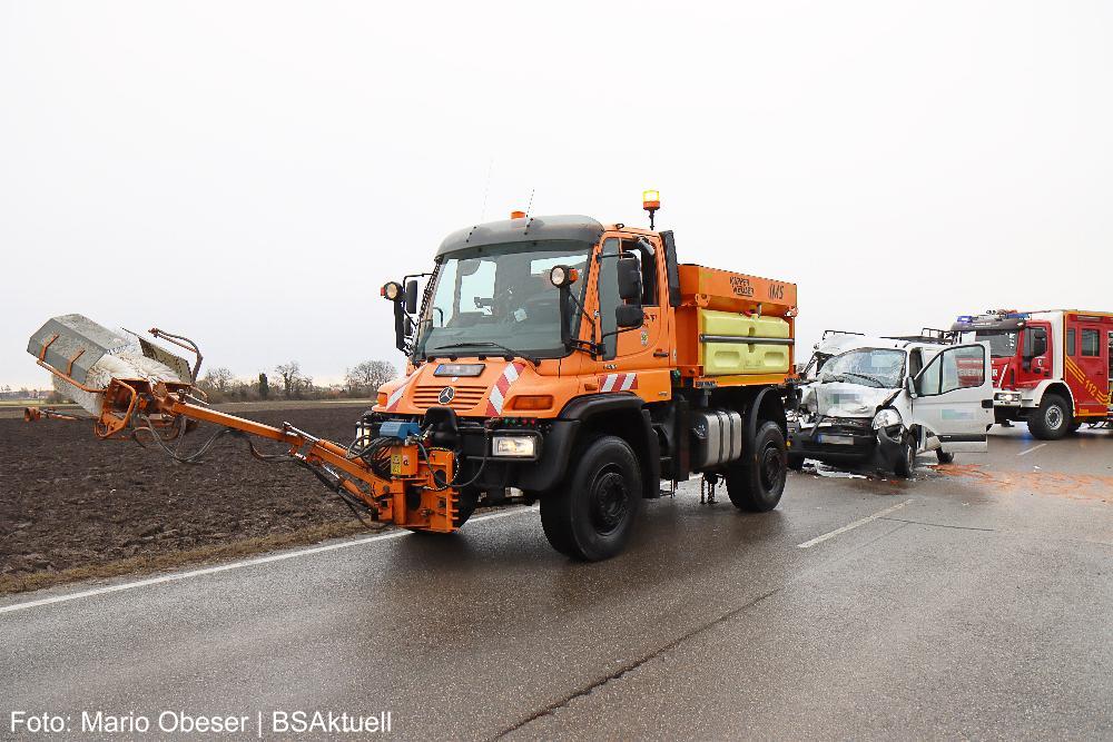 Unfall Lauingen - Frauenriedhausen 16022022