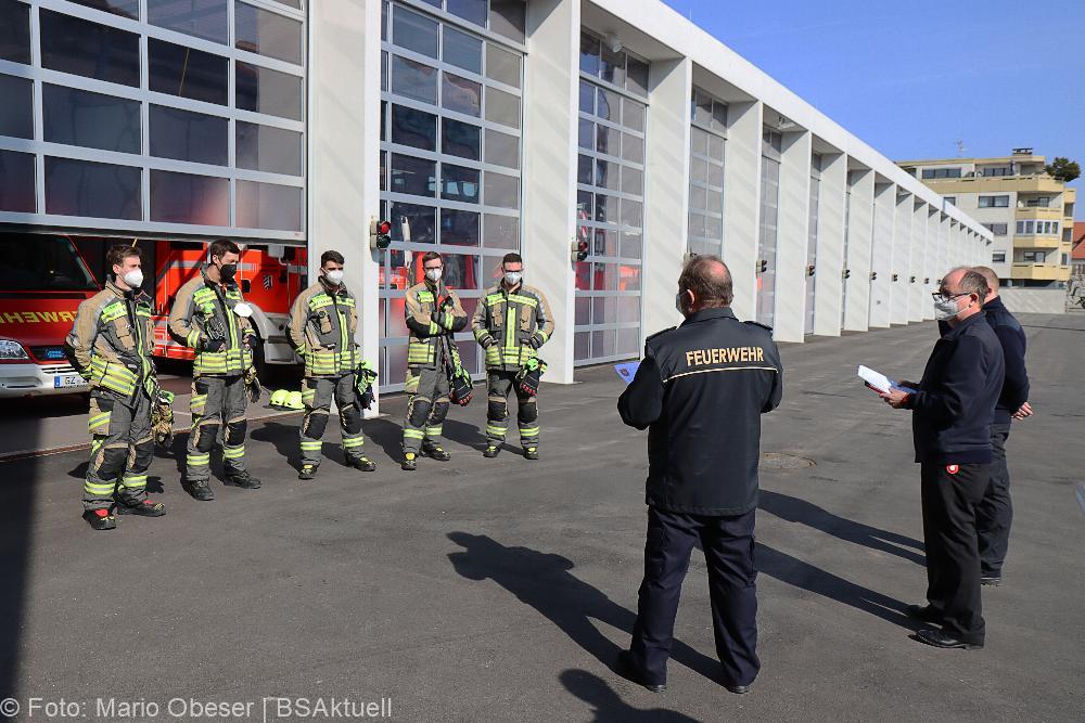 Atemschutzlehrgang Feuerwehr Günzburg März 2022