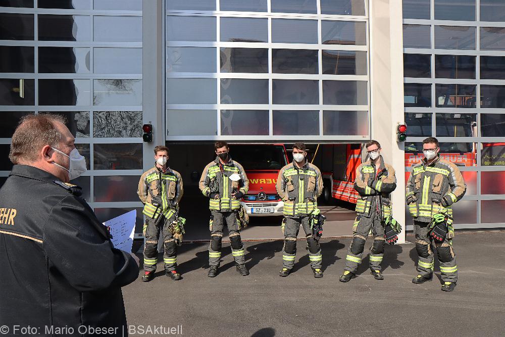 Atemschutzlehrgang Feuerwehr Günzburg März 2022