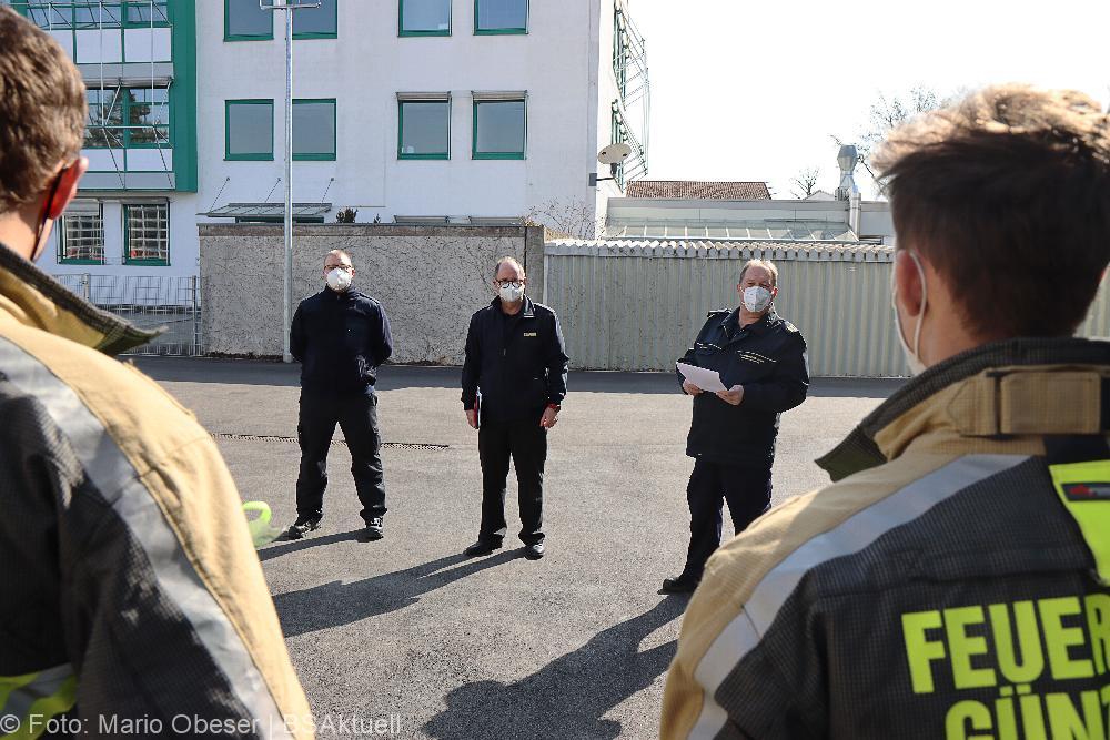 Atemschutzlehrgang Feuerwehr Günzburg März 2022