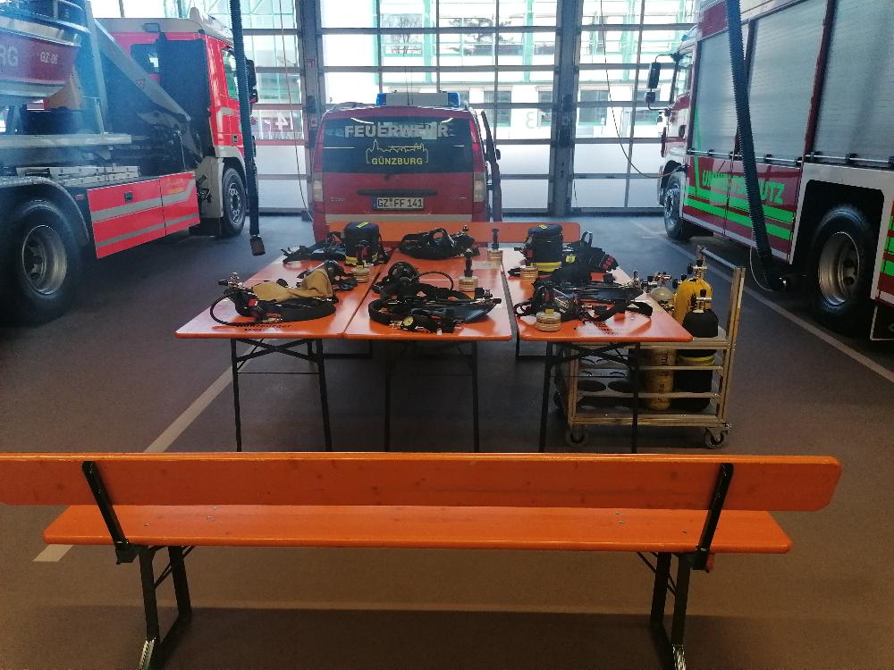Atemschutzlehrgang Feuerwehrt Günzburg 0322