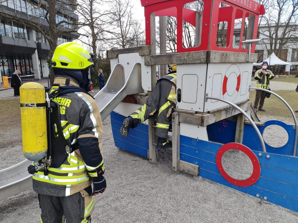 Atemschutzlehrgang Feuerwehrt Günzburg 0322