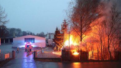 Brand Gartenhütte Günzburg