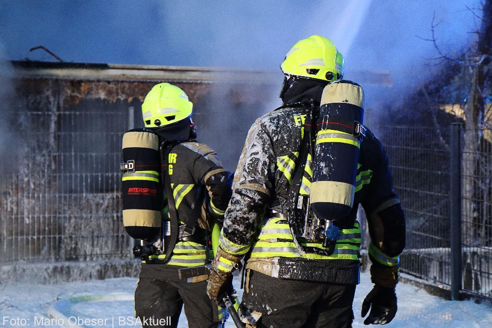 Brand Gartenhütte Günzburg
