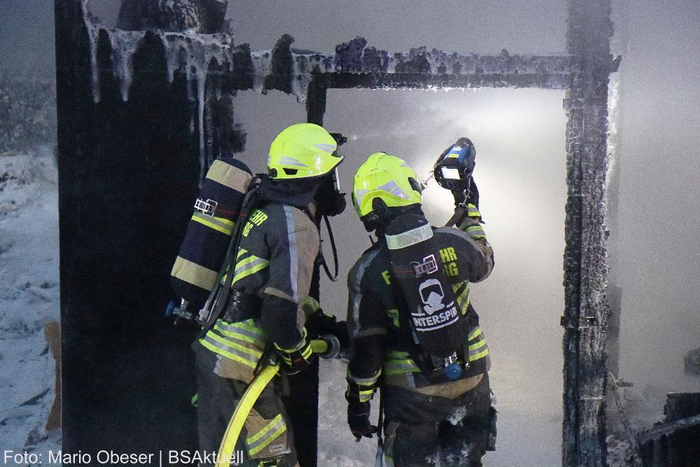 Brand Gartenhütte Günzburg