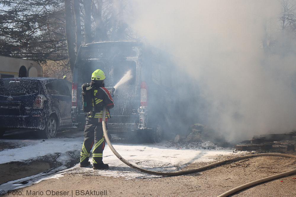 Brand Günzburg Fahrzeug