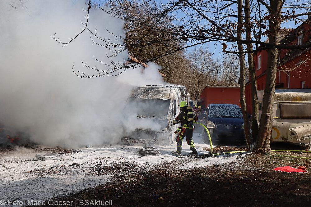 Brand Günzburg Fahrzeug
