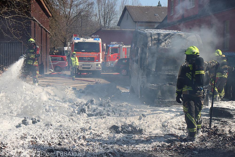 Brand Günzburg Fahrzeug