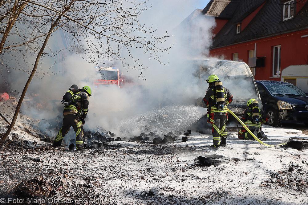 Brand Günzburg Fahrzeug