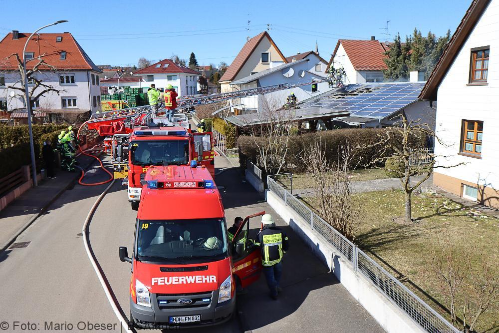Brand Niederstotzingen Solaranlage
