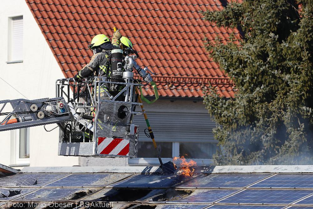 Brand Niederstotzingen Solaranlage