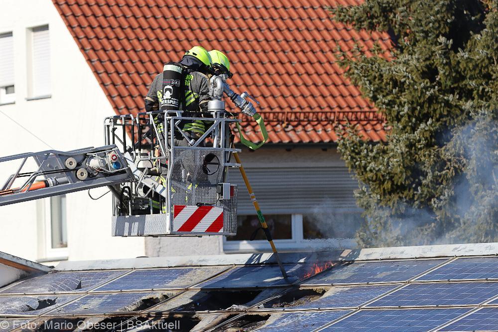 Brand Niederstotzingen Solaranlage