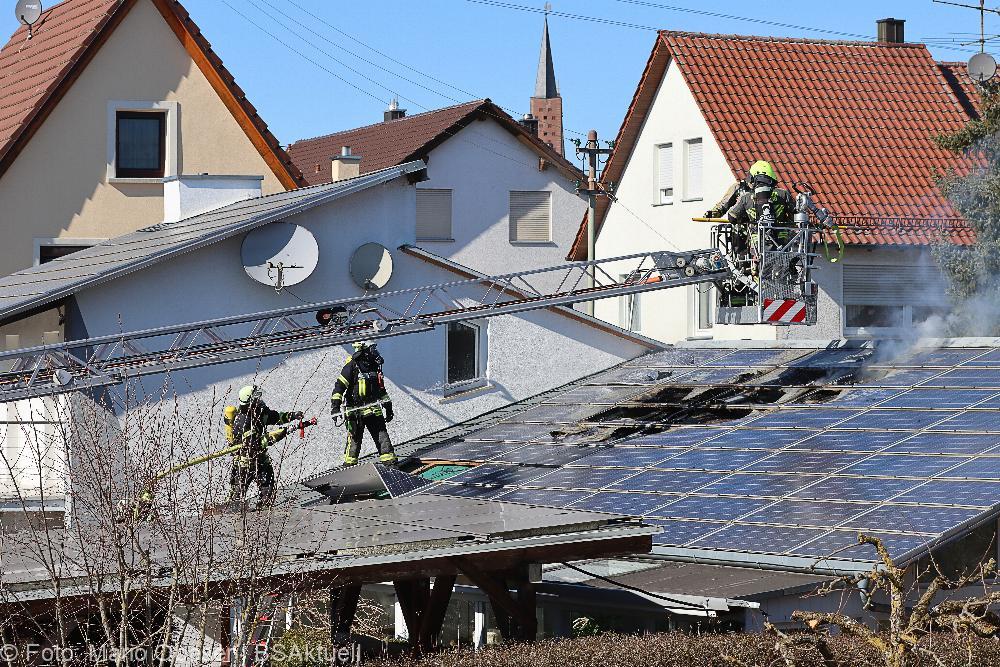 Brand Niederstotzingen Solaranlage
