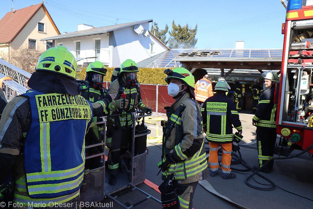Brand Niederstotzingen Solaranlage