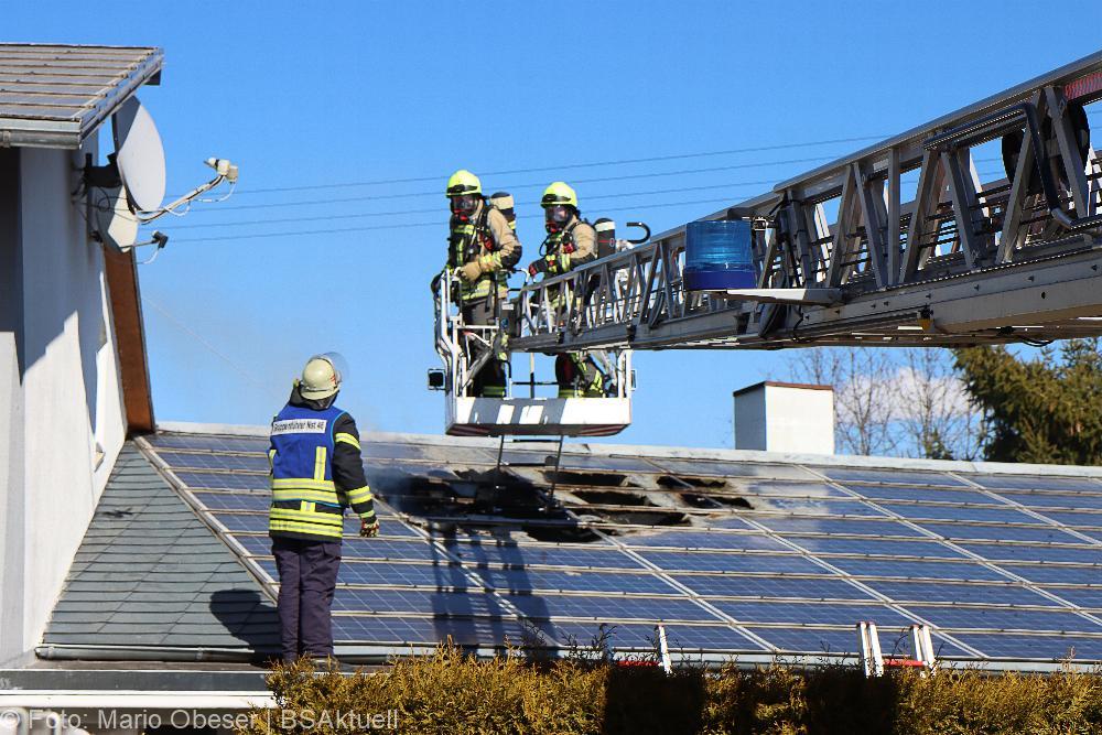 Brand Niederstotzingen Solaranlage